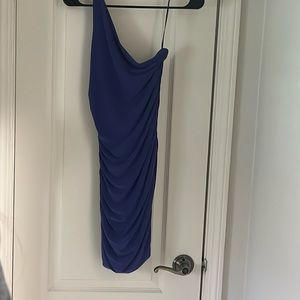 navy blue soft dress